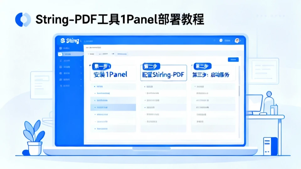 在1Panel上部署Stirling-PDF：打造私人全能PDF工具箱